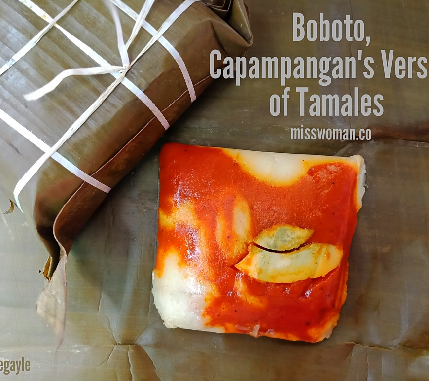 Bobotu Campangan's Version of Tamales